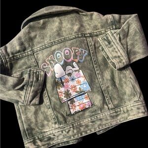 SNOOPY DENIM GIRLS JACKET 12M